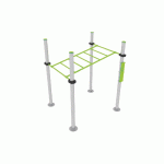 BRACHIATION ACCESSIBLE PMR - FIXATION PLATINES - MANUTAN COLLECTIVITÉS