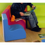 CHAUFFEUSE SIMPLE ONDULO VERSION 3/6 ANS, COLORIS ANIS - MANUTAN COLLECTIVITÉS