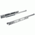 COULISSES QUADRO 25 YOU PUSH TO OPEN 320 MM - SORTIE PARTIELLE HETTICH