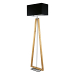 HERZBLUT BI BOB LAMPADAIRE, CHÊNE CENDRÉ HUILÉ/NOIR