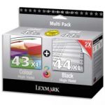 LEXMARK COMBO PACK JET D'ENCRE 43XL/44XL 80D2966