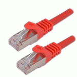 MCL IC5L99A007SH03R CÂBLE DE RÉSEAU ROUGE 0,3 M CAT7 S/FTP (S-STP)