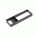 ORGANISATEUR DE TIROIR ORDERBOX - 150X470MM - GRIS - ACIER ET BOIS EMUCA