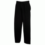 PANTALON CLASSIQUE MOLLETON TECH NOIR
