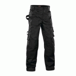PANTALON DE TRAVAIL ARTISAN NOIR TAILLE 40L - BLAKLADER