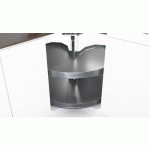 PLATEAUX PIVOTANTS POUR MEUBLE D'ANGLE REVO 90° PURE - ANTHRACITE KESSEBÖHMER