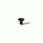 POIGNÉE DE MEUBLE - BOUTON EN BOIS FOREST 901 - NOIR - D30 H25 ESTAMP