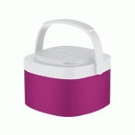 PORTE ALIMENT ISOTHERME 35CL ROSE - THERMOS - STACK N LOCK