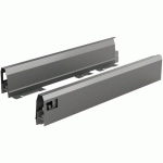 PROFILS ARCITECH-HAUTEUR 94 MM-ANTHRACITE-L650 MM HETTICH