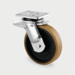 ROULETTE FONTE PIVOTANTE DIAMÈTRE ROUE 200 MM - TENTE