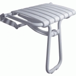 SIÈGE DE DOUCHE ESCAMOTABLE À BÉQUILLE PELLET 047632 PELLET ASC