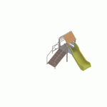 STRUCTURE FRIPOUNETTE BABY-GRIMPE - ACIER - SCELL - POLY - ORANGE/BLEU-WIKI CAT - MANUTAN COLLECTIVITÉS