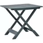 TABLE PLIABLE DE JARDIN VERT 79X72X70 CM PLASTIQUE - VIDAXL