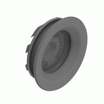 CLIPS FEMELLES POUR FIXATION DE PANNEAU PETITE SURFACE VERY LOW PROFILE - 10KG - X100 - NOIR DOMARINE