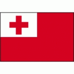 DRAPEAU TONGA : DIMENSIONS - 50 X 75 CM