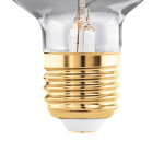 EGLO AMPOULE LED E27 4W G60 2.000K FILAMENT SMOKY À INTENSITÉ VARIABLE