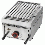 GRILL À PIERRE DE LAVE PARRILLAS INOX 30