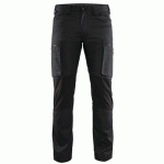 PANTALON DE TRAVAIL SERVICES STRETCH NOIR TAILLE 56C - BLAKLADER