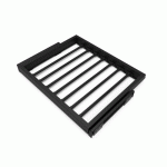 PORTE PANTALON COULISSANT POUR DRESSING HACK - POUR MODULE 600MM - NOIR EMUCA