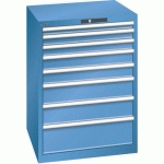 ARMOIRE BLEU CAP. 717X725X1000 AVEC 8 TIR. 200KG - LISTA