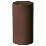BORNE BARCELONE Ø 27 CM - ZINC MARRON 8017 - PROCITY