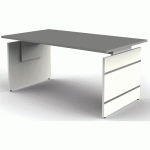 BUREAU RÉGLABLE - FORM4 - L160XP80XH68-76CMGRAPHITE 4403 - KERKMANN