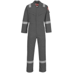 PORTWEST - COMBINAISON ANTISTATIQUE SUPER LÉGÈRE 210G COULEUR : GRIS TAILLE XXXL