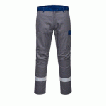 PORTWEST FR06 PANTALON BIZFLAME ULTRA BICOLORE GRIS - TAILLE 38 - STANDARD