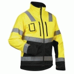 VESTE SOFTSHELL HAUTE VISIBILITÉ TAILLE M - BLAKLADER