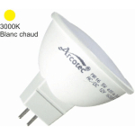 ARCOTEC - AMPOULE LED GU5.3 (MR16) 12V 5W - 120° - 400LM 3000K - GARANTIE 2 ANS