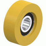 BLICKLE - GALET GUIDE Ø 60MM BANDAGE POLYURÉTHANE PU 100KG - FTH 60X20/17-12K