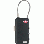 CADENAS À CODE 3 VIROLES - 148TSA - NOIR - BLISTER ABUS
