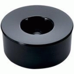 CENDRIER KULAN, ROND AVEC COUVERCLE, NOIR - LOT DE 2