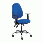 CHAISE DE BUREAU PATRIK GRISE