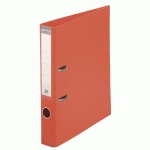 CLASSEUR À LEVIER EXPORT PVC A4 DOS DE 50MM. - ORANGE - LOT DE 50