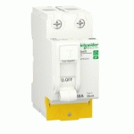 INTERRUPTEUR DIFFÉRENTIEL RESI9 30MA 2P PEIGNABLE 40A TYPE A - SCHNEIDER ELECTRIC - R9PRA240