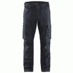 PANTALON DE TRAVAIL SERVICES DENIM STRETCH 2D MARINE TAILLE 38C - BLAKLADER