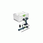 PERCEUSE-VISSEUSE 18V QUADRIVE TDC 18/4 I-BASIC (SANS BATTERIE NI CHARGEUR) + SYSTAINER SYS3 - FESTOOL - 575601