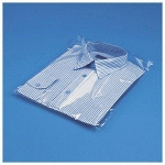 SACHET PLASTIQUE TRANSPARENT HAUTE BRILLANCE À SOUFFLET À FERMETURE ADHÉSIVE