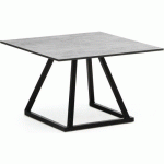 TABLE LINEA LOUNGENOIR70X70X45CM COMPACT CONCRETE - FLEXFURN