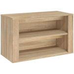 VIDAXL - TAGÈRE À CHAUSSURES CHÊNE SONOMA 75X35X45 CM BOIS D'INGÉNIERIE