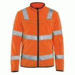 VESTE MICROPOLAIRE HAUTE-VISBILITÉ TAILLE 4XL - BLAKLADER