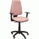 CHAISE ELCHE CP BRAS RÉGLABLE ROUE PARQUET - ROSE