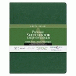 DELTA SERIES CARNET SOUPLE 26F 20,3X25,3CM 270G - IVOIRE - LOT DE 2