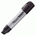 MARQUEUR PERMANENT SHARPIE POINTE BISEAUTÉE 3 À 14,8 MM NOIR