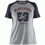 T-SHIRT FEMME LIMITED BLAKLADER SINCE 1959 FONCÉ TAILLE S