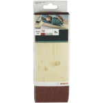 SET DE BANDES ABRASIVES BOSCH ACCESSORIES 2609256221 GRAIN 60, 80, 100 (L X L) 533 MM X 75 MM 1 SET V783261