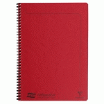 NOTEMAKER EUROPA CAHIER RELIURE INTÉGRALE A4 120 PAGES DÉTACHABLES LIGNÉ - ROUGE - LOT DE 10