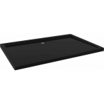 RECEVEUR DE DOUCHE RECTANGULAIRE ABS NOIR 80X120 CM - VIDAXL