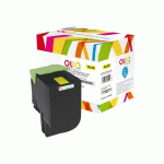 TONER REMANUFACTURÉ OWA - HAUTE CAPACITÉ - JAUNE - POUR LEXMARK 70C2HY0, 70C2HYE
